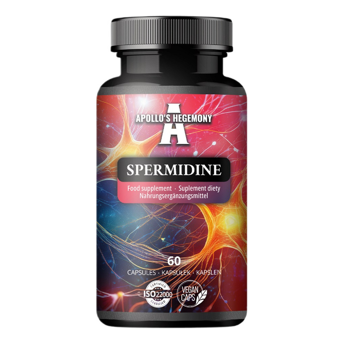 Apollo's Hegemony Spermidine suplement diety 60 Kapsułek