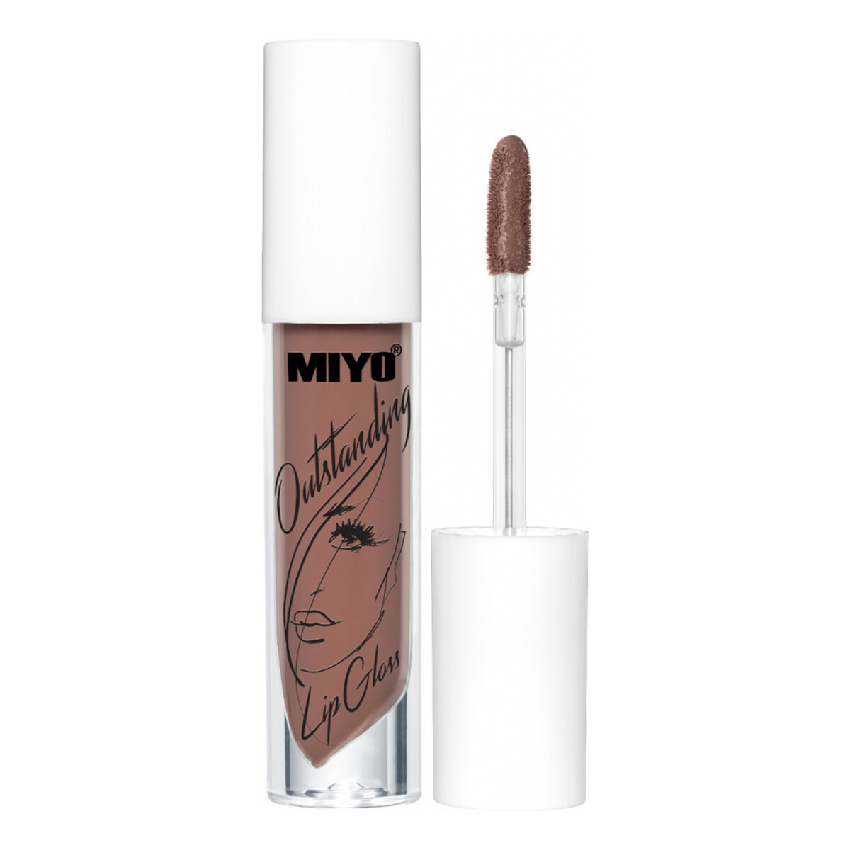 MIYO Outstanding lip gloss błyszczyk do ust 32 pecan 4ml