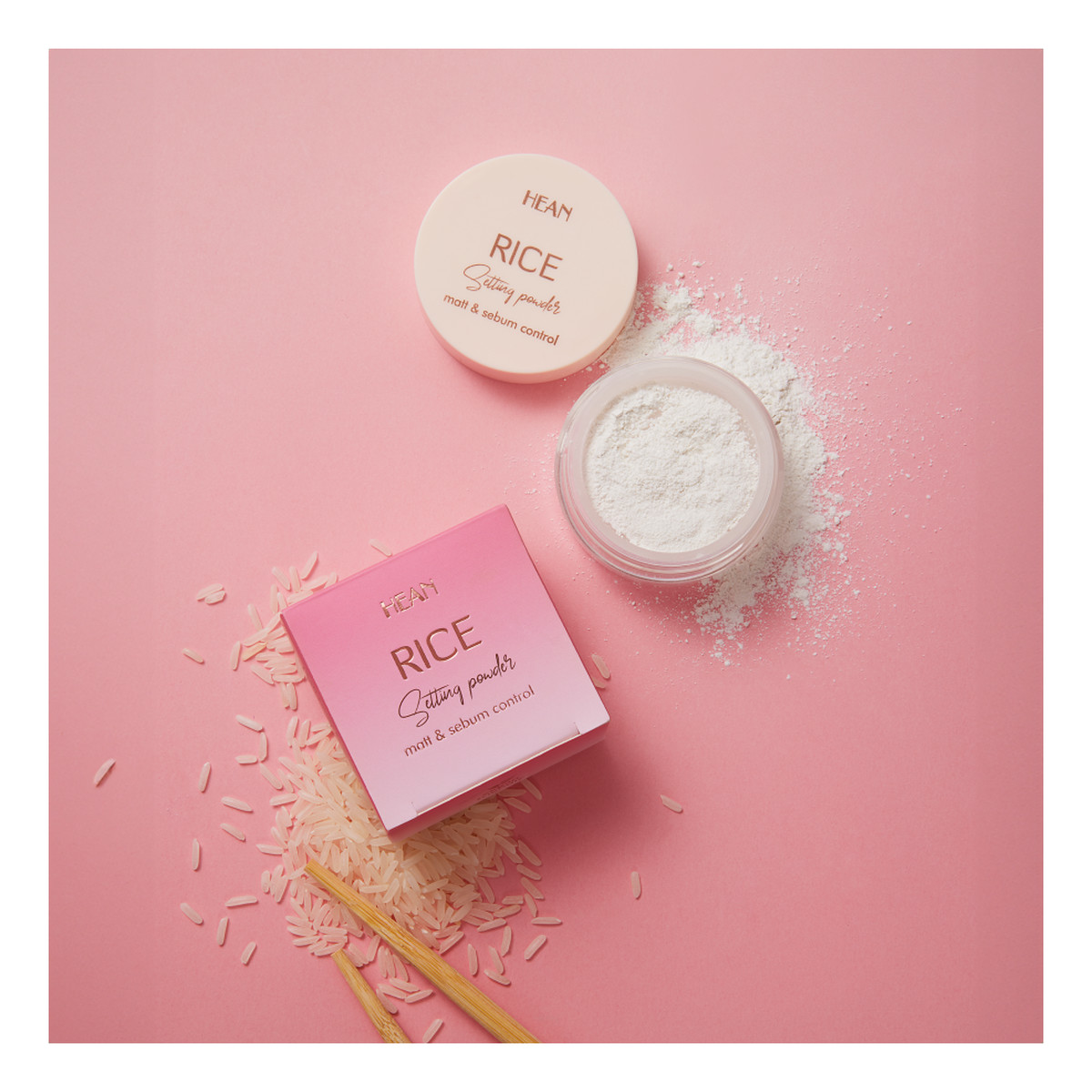 Hean Rice Setting Powder Matt & Sebum Control Puder ryżowy 6g