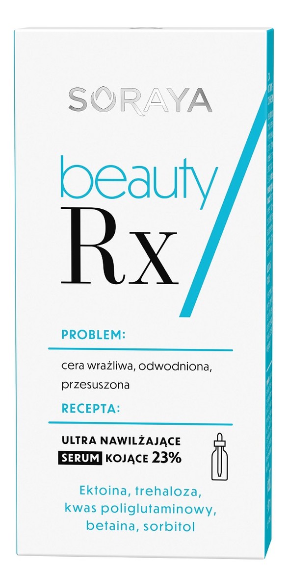 Beauty rx ultra nawilżające serum kojące