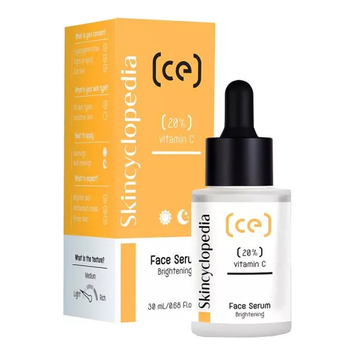 Skincyclopedia Skoncentrowane serum rozświetlające 30ml