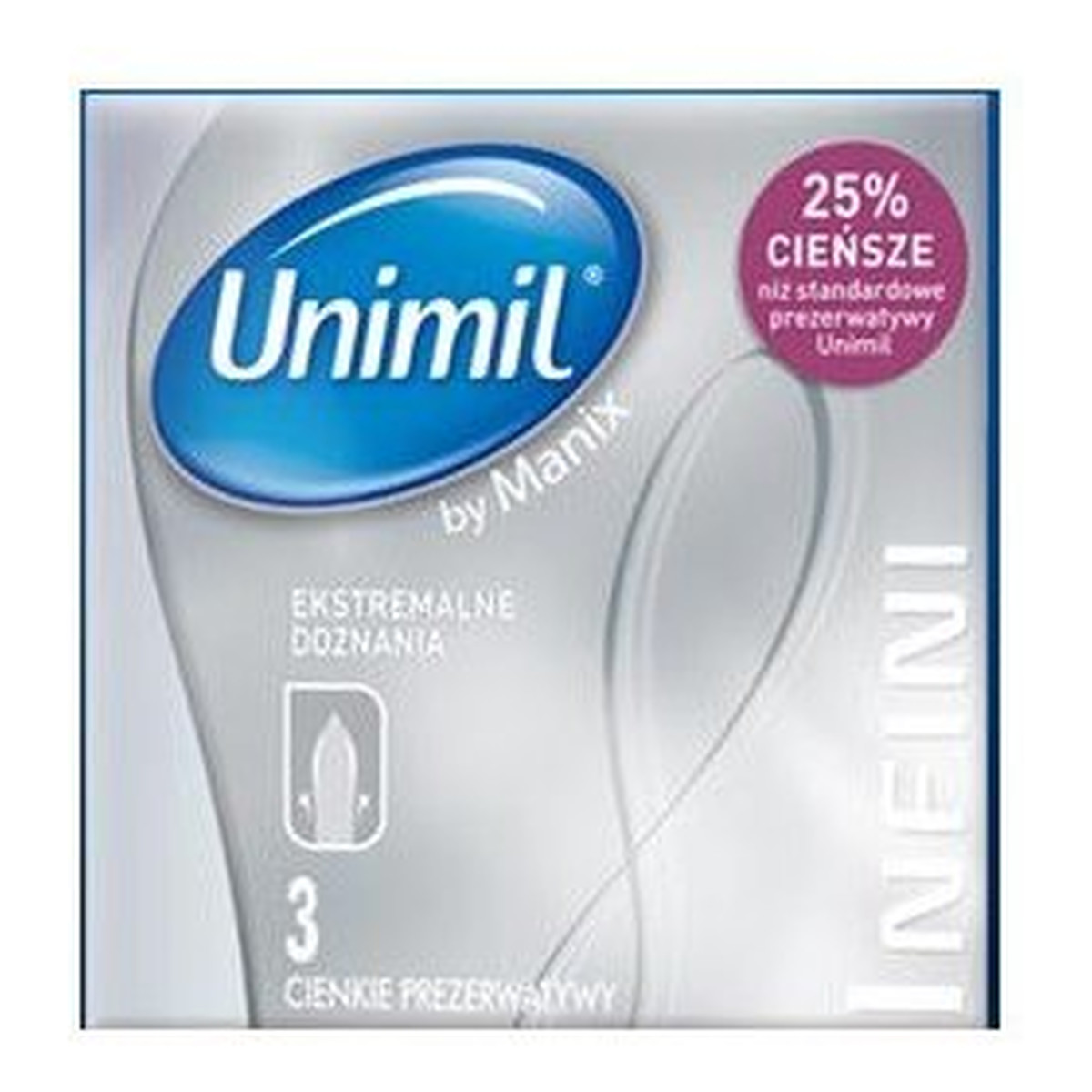 Unimil Infini lateksowe prezerwatywy 3szt