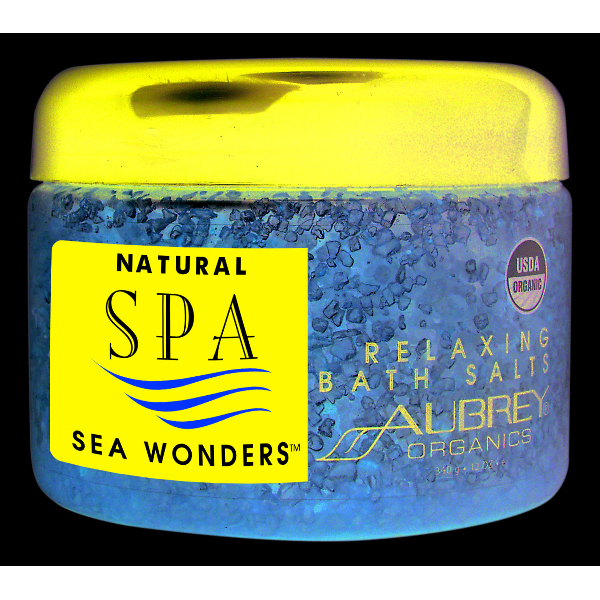 Aubrey Natural Spa Sea Wonders Relaksująca sól morska do kąpieli 355ml