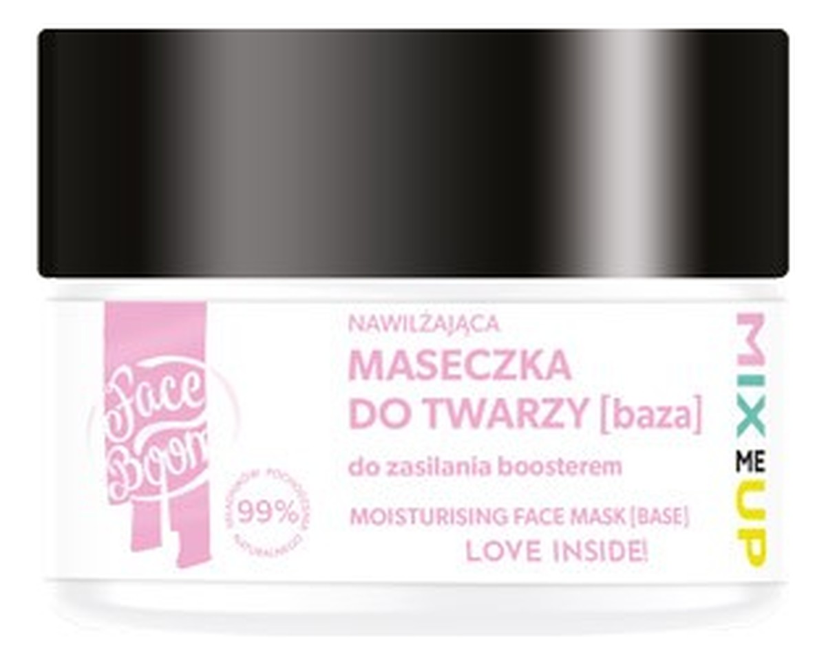 Faceboom mix me up nawilżająca maseczka do twarzy-baza