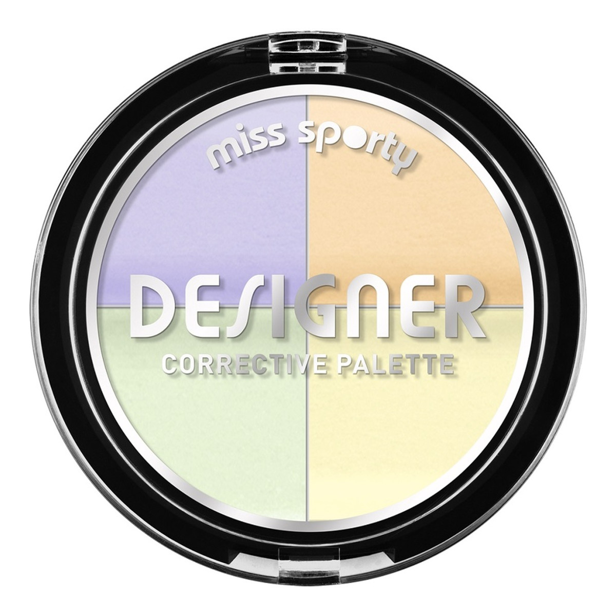 Miss Sporty Designer Corrective Palette paletka czterech korektorów 7g