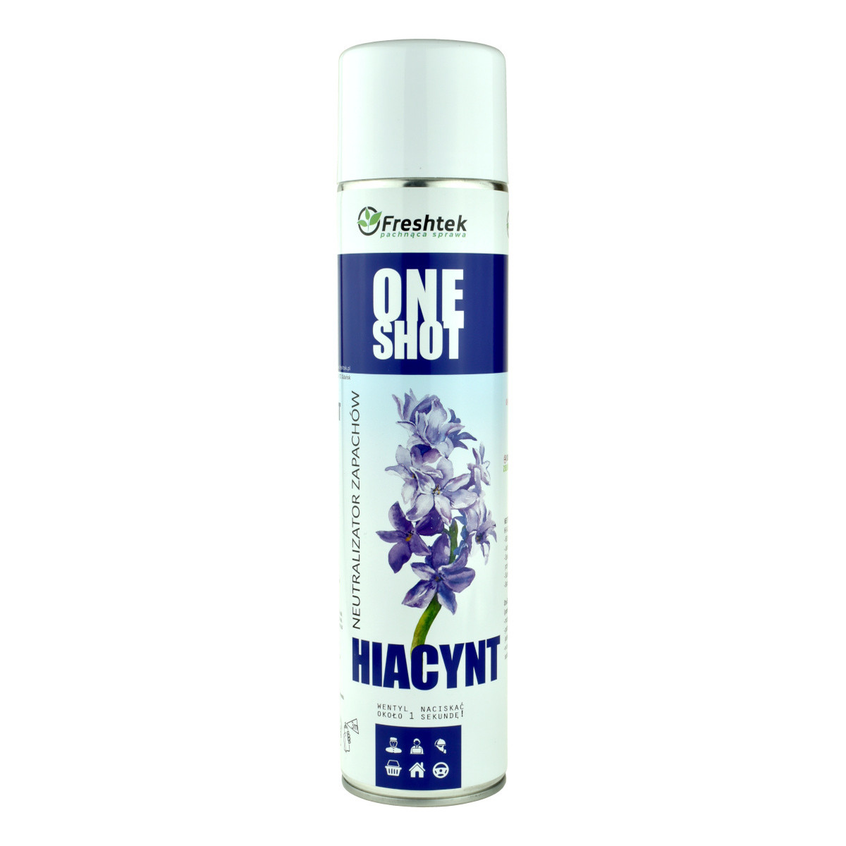 Freshtek One Shot Neutralizator zapachów Hiacynt 600ml