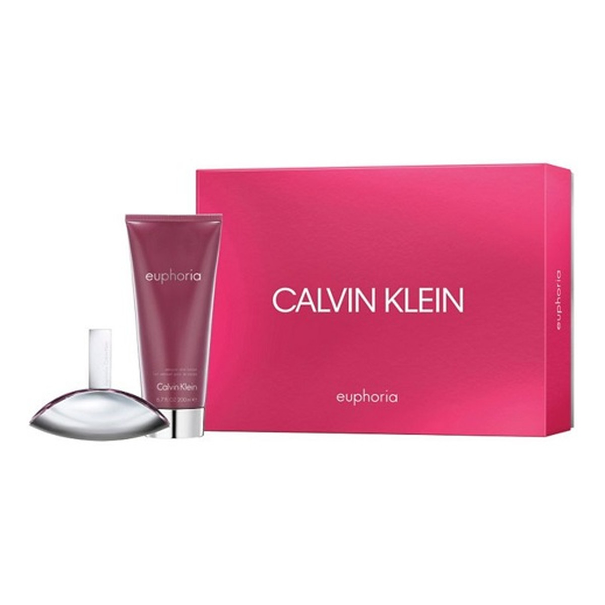 Calvin Klein Euphoria Woman zestaw woda perfumowana spray 50ml + balsam do ciała 200ml 200ml