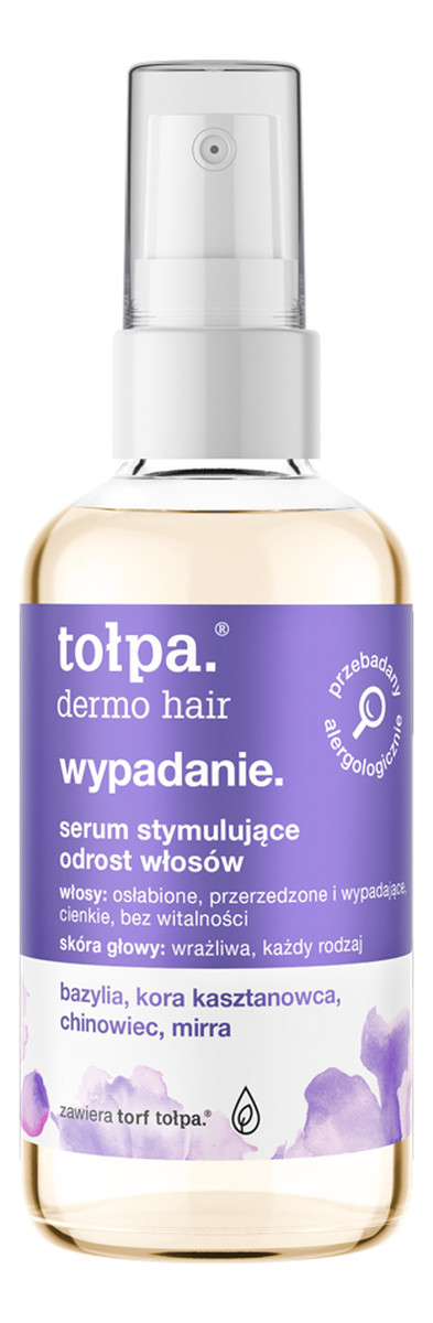 Serum stymulujące odrost włosów