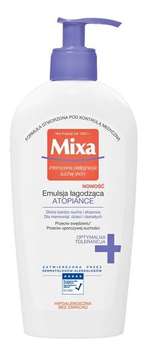 Atopiance Emulsja łagodząca do twarzy i ciała dla dzieci