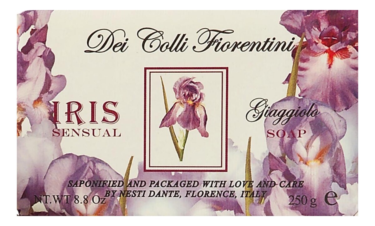 Mydło na bazie irysa