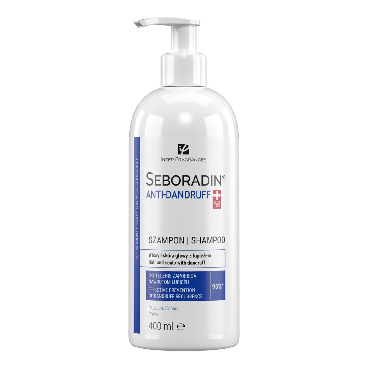 Seboradin Anti-dandruff szampon przeciwłupieżowy 400ml