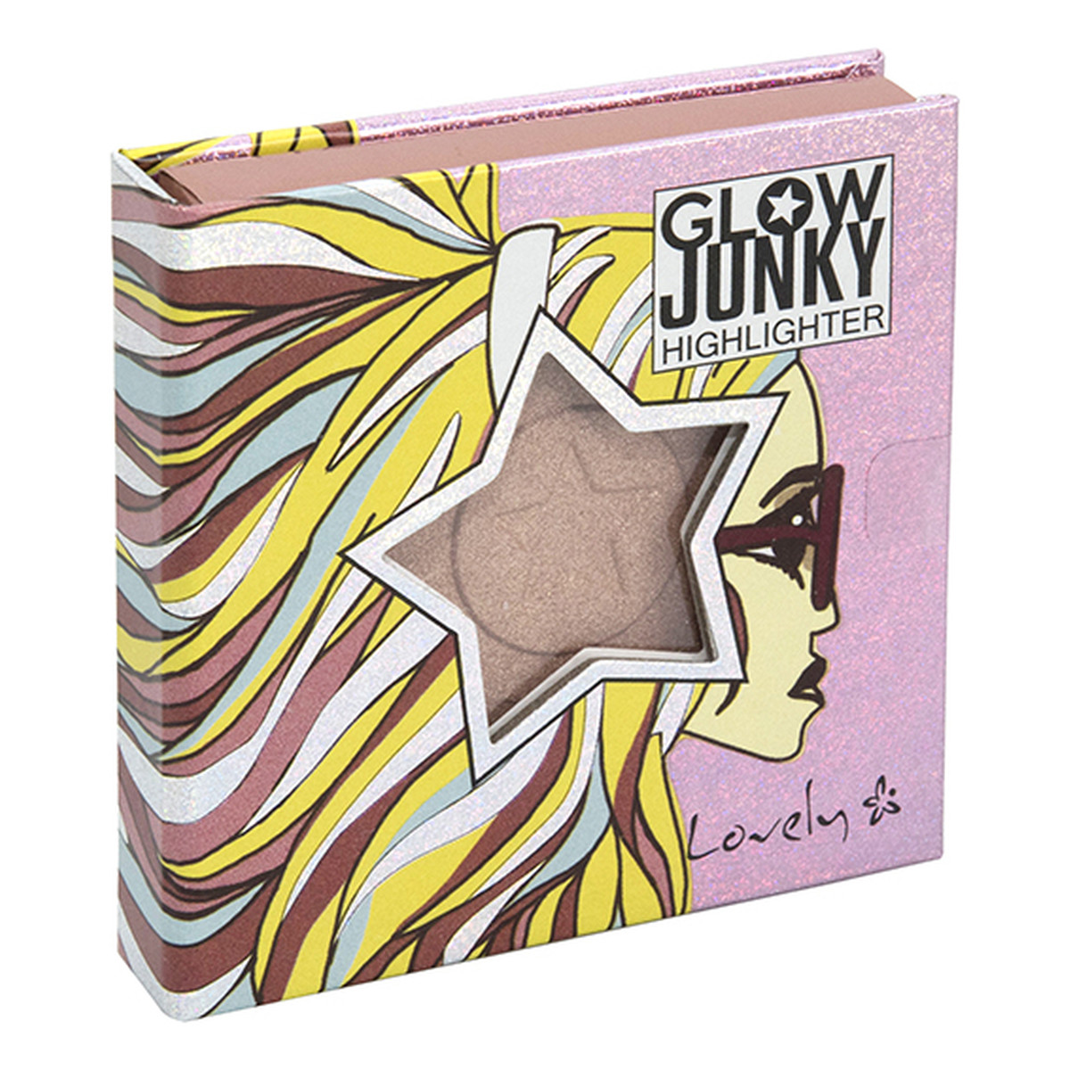 Lovely Glow Junky rozświetlacz do twarzy 9g