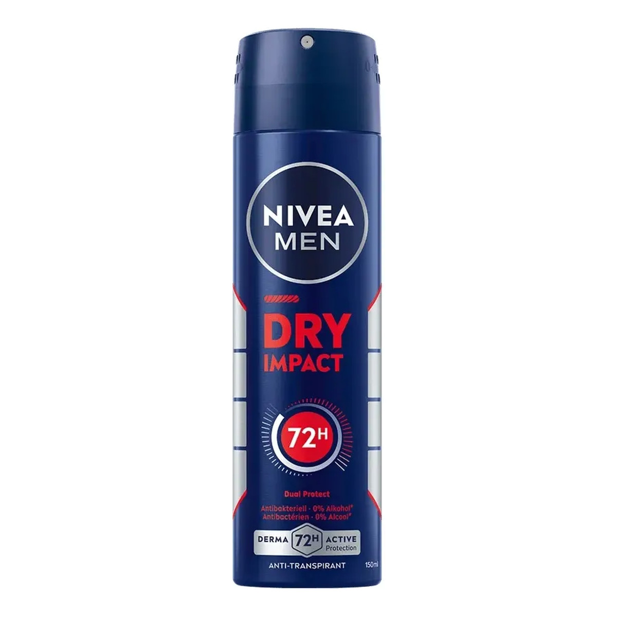 Nivea Men Antyperspirant 72h w sprayu Dry Impact 150ml