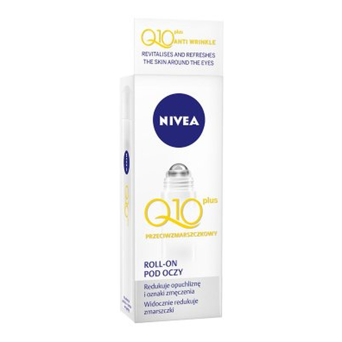 Nivea Q10 plus Visage Roll-on Visage Q10 Przeciwzmarszczkowy Pod Oczy 10ml