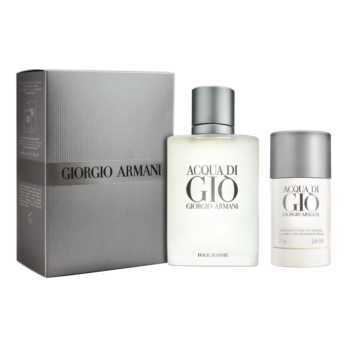 Giorgio Armani Acqua di Gio Pour Homme Woda toaletowa spray 100ml + dezodorant sztyft