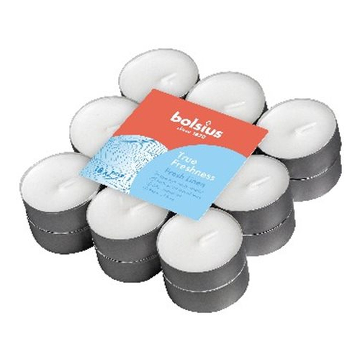 Bolsius Podgrzewacze zapachowe True Freshness Fresh Linen