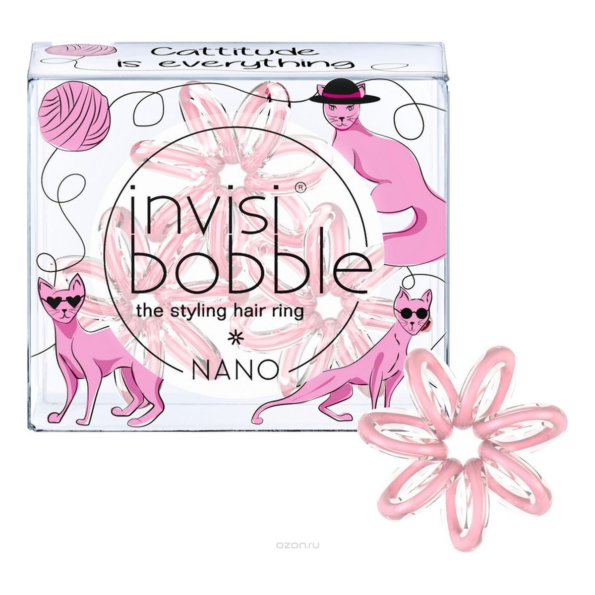 Invisibobble Nano Gumki Do Włosów 3 Sztuki
