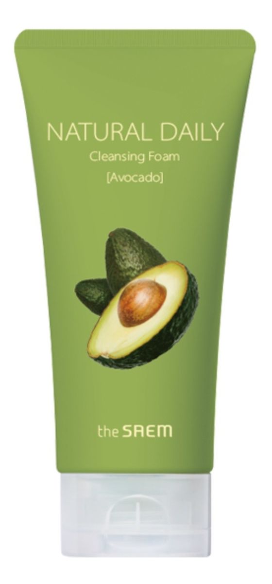 Natural daily pianka do mycia twarzy-avocado