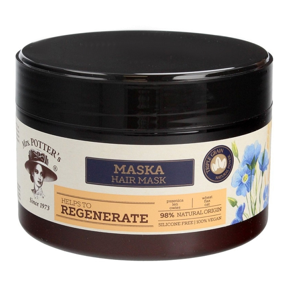 Mrs. Potter's Regenerate Maska do włosów zniszczonych 230ml