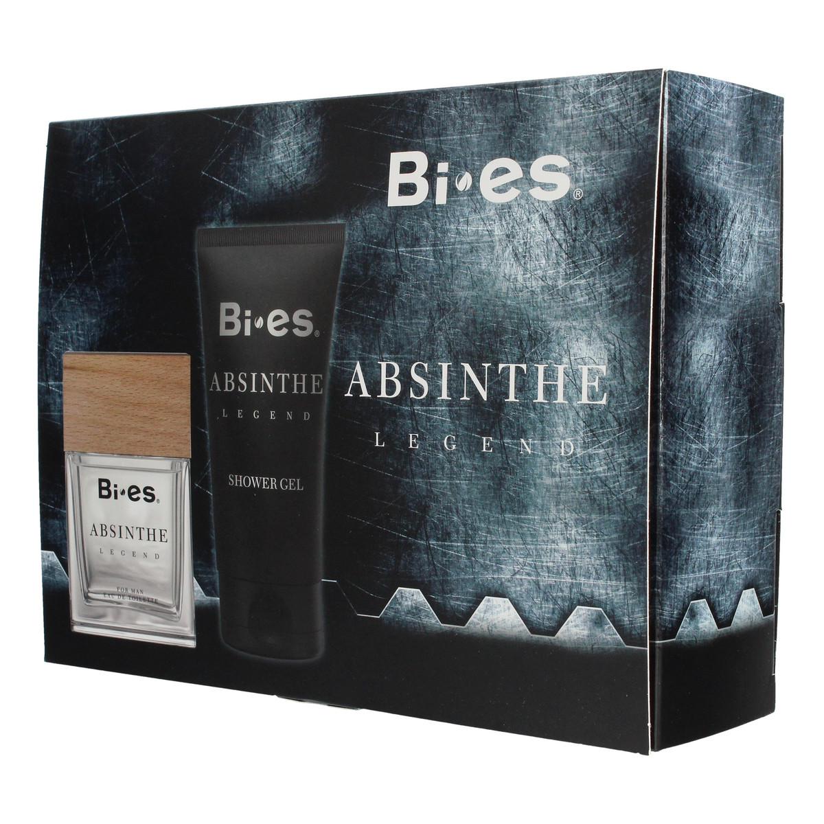 Bi-es Absinthe Legend for Man zestaw (woda toaletowa 100ml+żel pod prysznic 150ml)