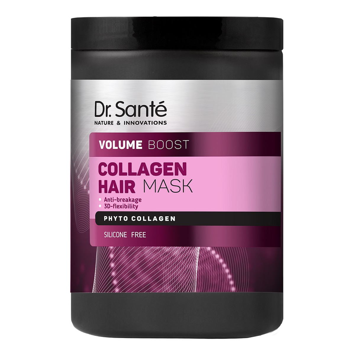 Dr. Sante Collagen hair mask maska zwiększająca objętość włosów z kolagenem 1000ml