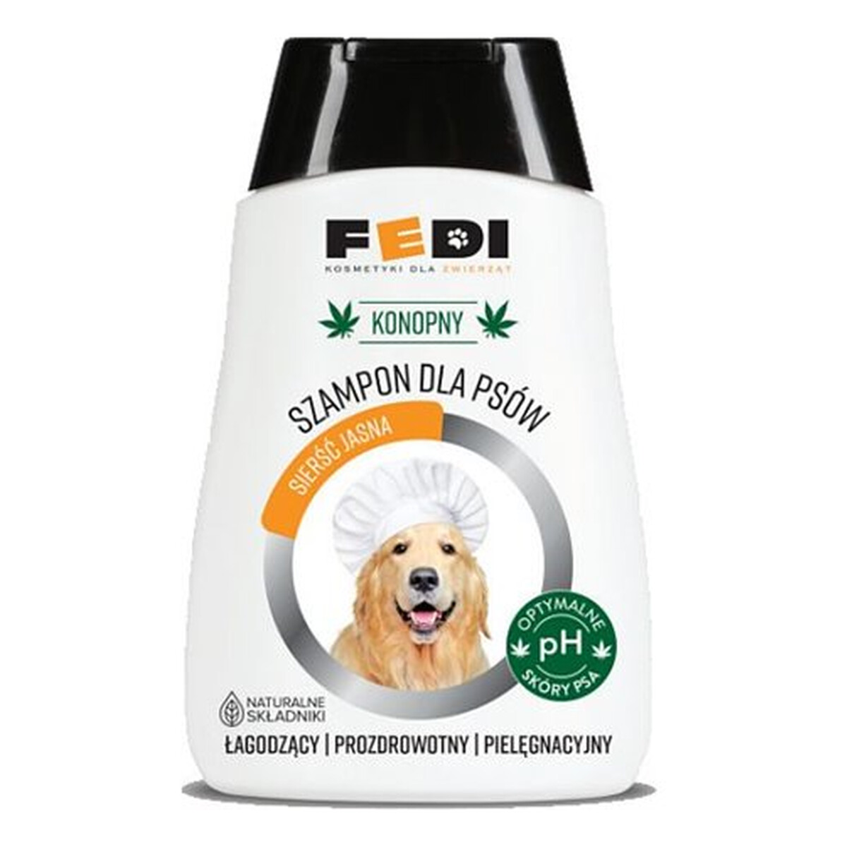 Fedi szampon dla psów konopny sierść jasna 300ml