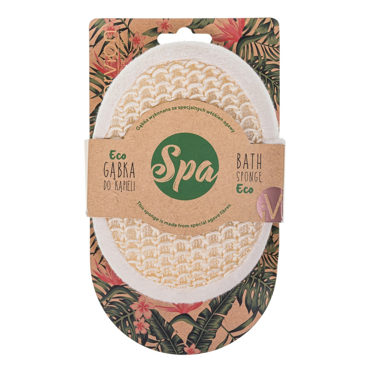 KillyS Spa Eco Bath Sponge Gąbka do kąpieli z włókien agawy