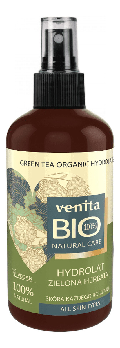 hydrolat skóra każdego rodzaju zielona herbata