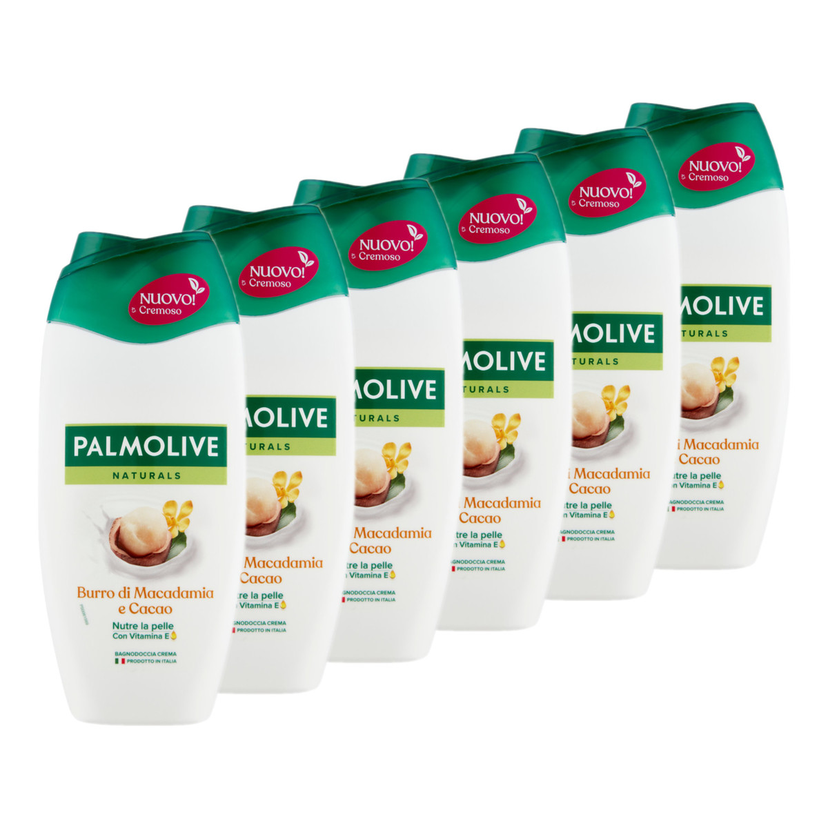 Palmolive Naturals Macadamia & Cacao Żel pod Prysznic 6x220ml