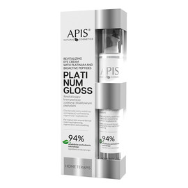 Platinum Gloss Rewitalizujący krem pod oczy z platyną i bioaktywnymi peptydami