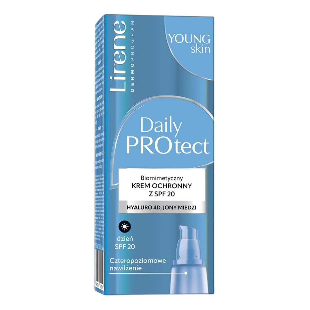 Lirene Daily Protect biomimetyczny krem ochronny z SPF20 40ml