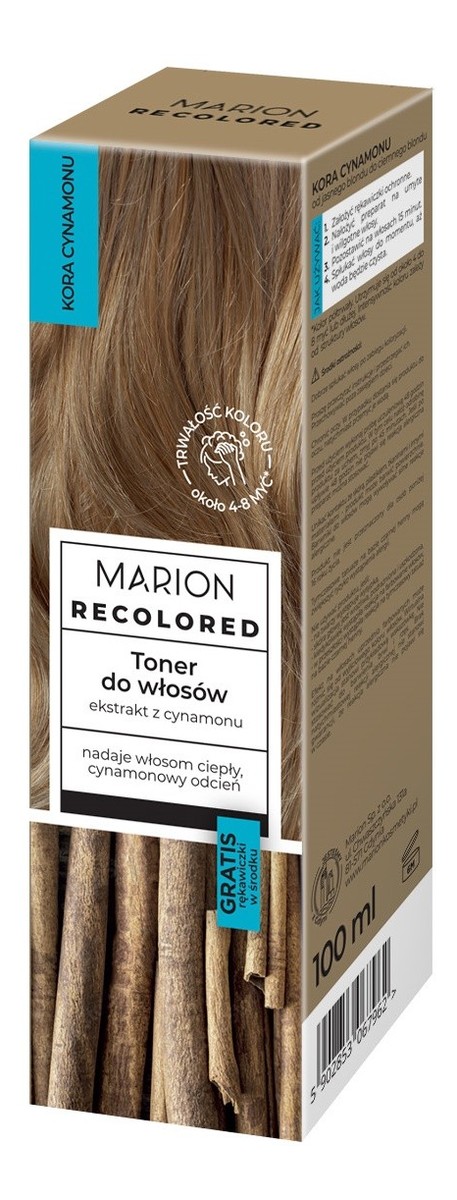 Toner do włosów Kora cynamonu