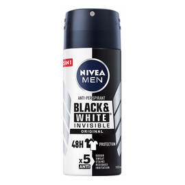Black&White Invisible Original antyperspirant spray