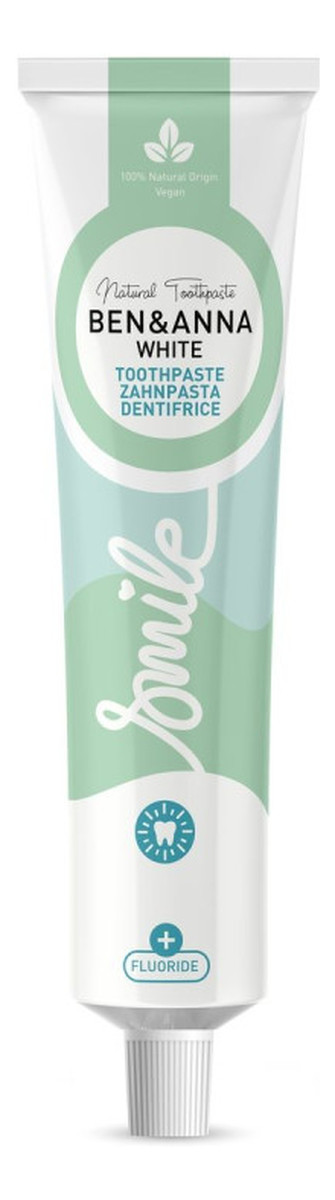 Natural toothpaste naturalna pasta aloesowa do zębów z fluorem white