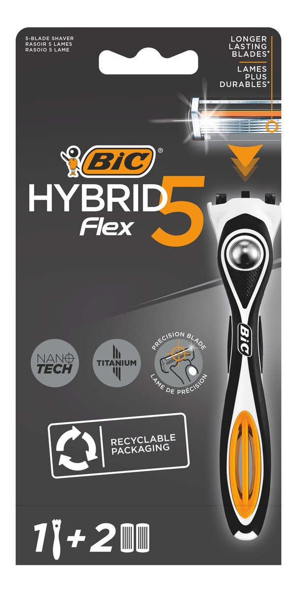 System Maszynka do golenia Hybrid Flex 5 Blister 1 szt + wymienne wkłady