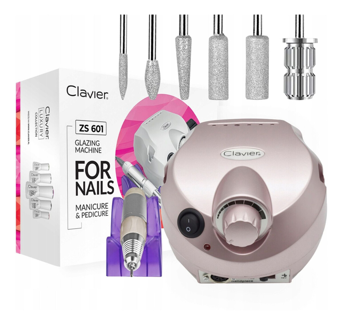 Frezarka do paznokci manicure i pedicure 65W DM 202