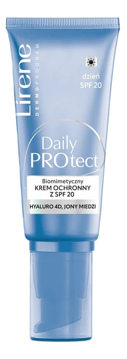 biomimetyczny krem ochronny z SPF20