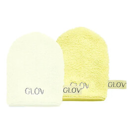Zestaw rękawiczek do demakijażu i oczyszczania twarzy baby banana + ivory 2szt