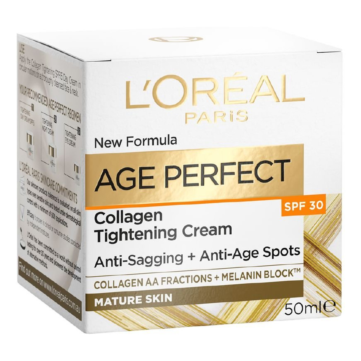 Loreal Age Perfect Collagen Expert ujędrniający krem na dzień SPF 30 50ml