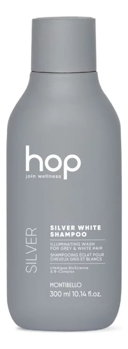 Silver White Shampoo Szampon rozświetlający do włosów siwych i platynowych