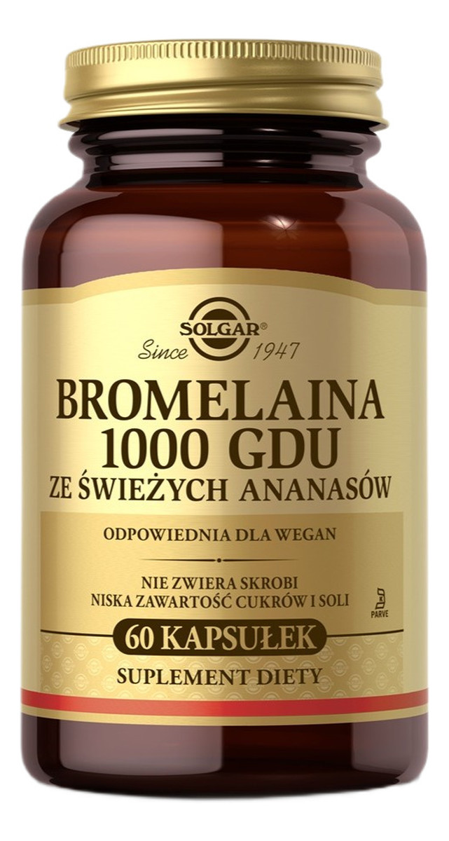 Bromelaina suplement diety 60 kapsułek