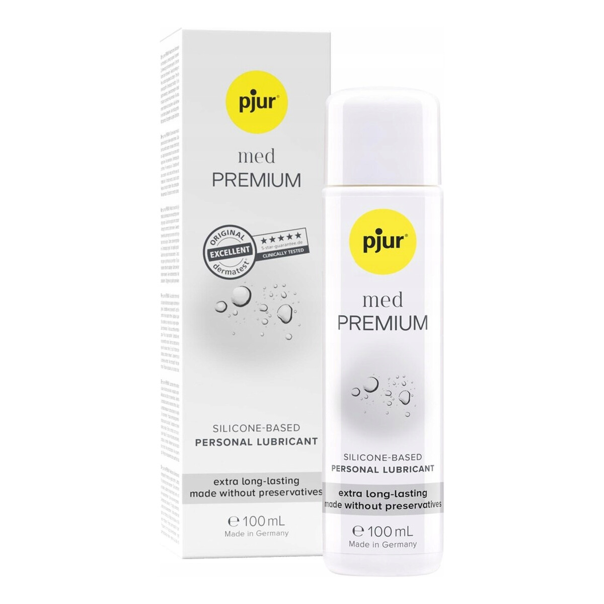 Pjur Med Premium Glide Żel do pielęgnacji ciała i zabaw erotycznych na bazie silikonu 100ml
