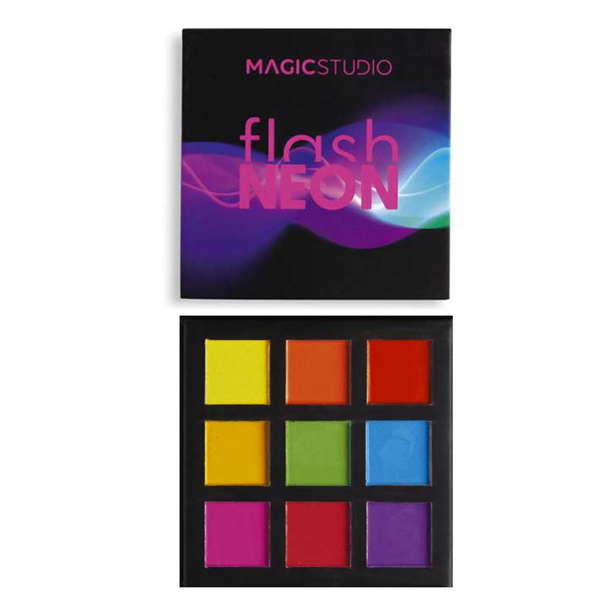 Magic Studio Paleta cieni do powiek Magic Studio Neon 9 matowych odcieni