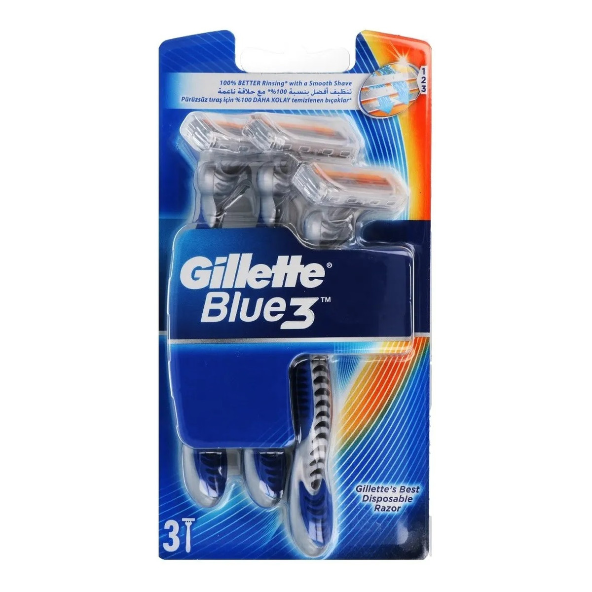 Gillette Blue 3 jednorazowa maszynka do golenia 3szt.