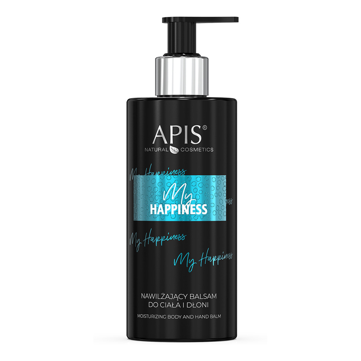 Apis My Happiness Nawilżający balsam do ciała i dłoni 300ml + Mgiełka do ciała włosów 150ml + Żel pod prysznic 300ml