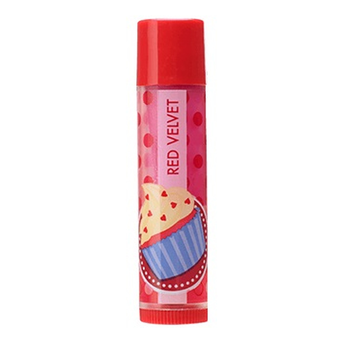 Lip Smacker Flavoured Lip Balm błyszczyk do ust Cupcake Red Velvet 4g