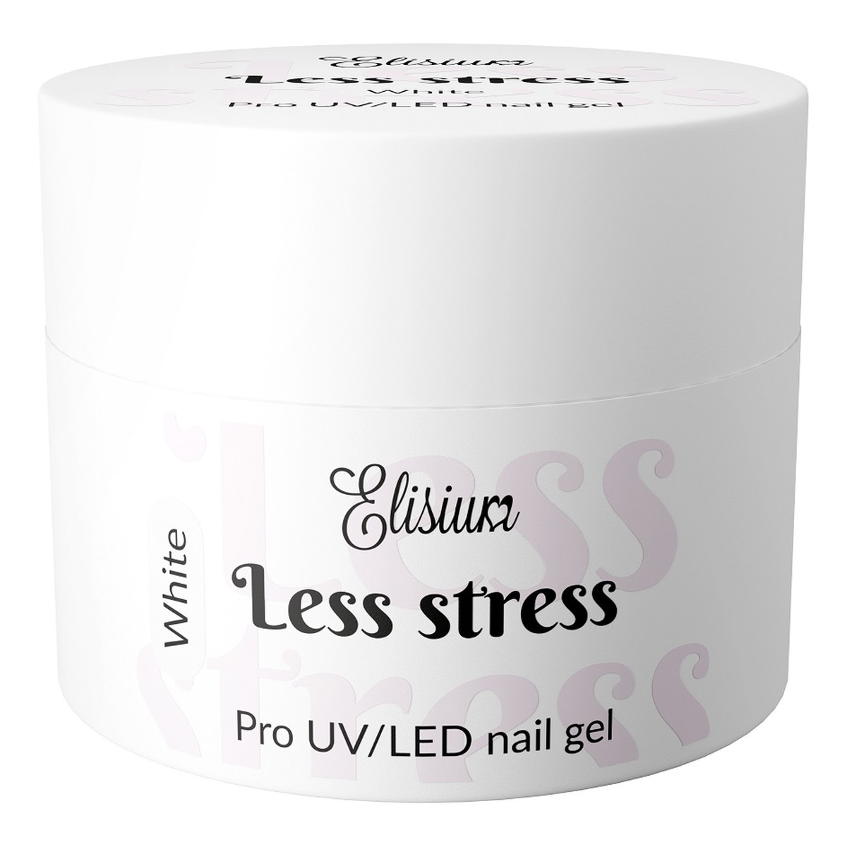 Elisium Less Stress Builder Gel Żel budujący white 40ml
