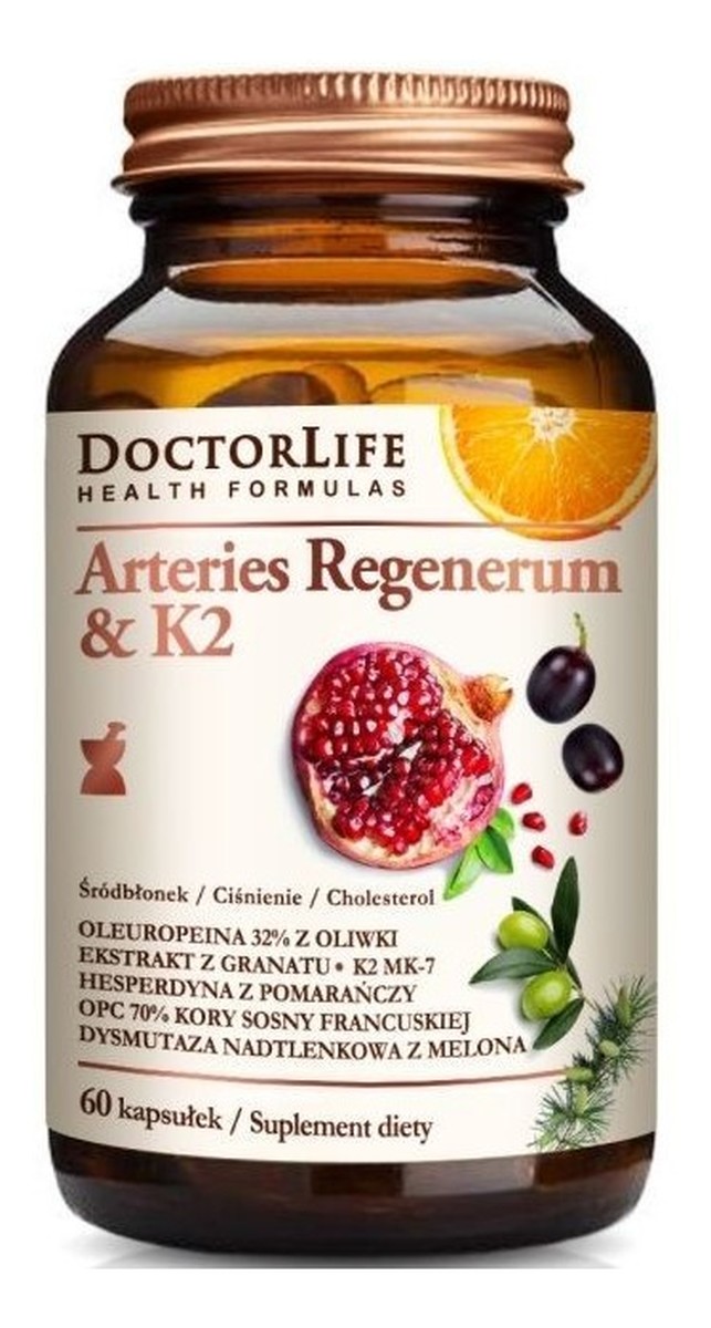 Arteries Regenerum & K2 suplement diety 60 kapsułek