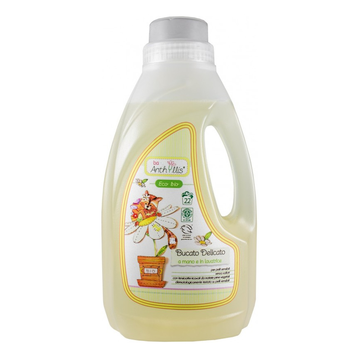 Anthyllis Baby Eco Delikatny płyn do prania ręcznego oraz w pralce 1000ml