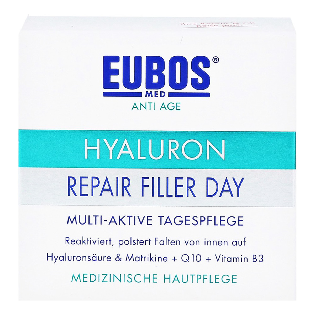 Eubos-Med Hyaluron multiaktywny krem na dzień przeciw zmarszczkom 50ml